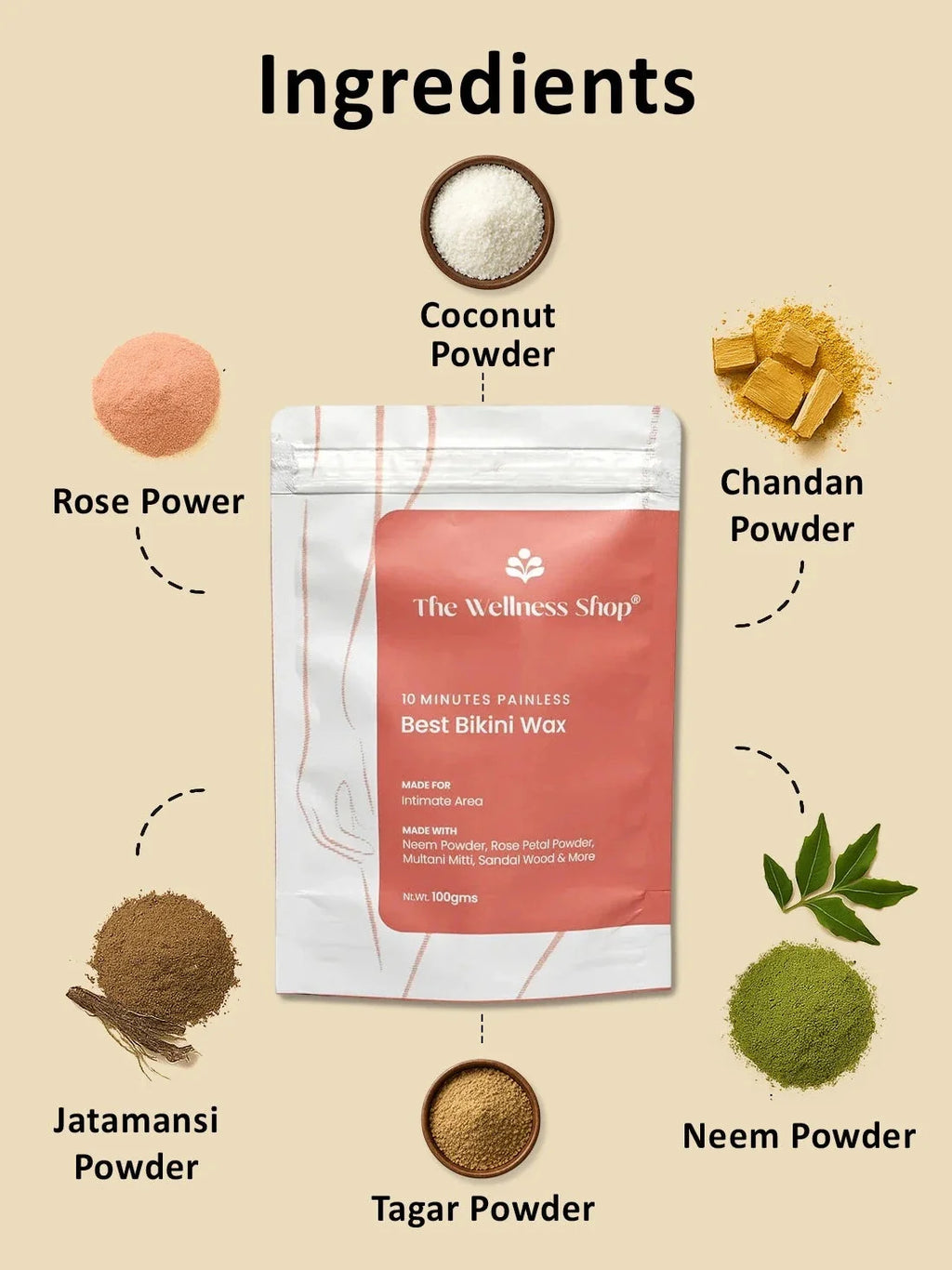 Best Bikini Wax - 10 Minutes Herbal Wax Powders