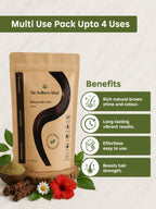 Natural Brown Hair Colour - 100gm(No Ammonia, Premium Quality, Lasts 3 Weeks)