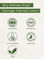 Natural Brown Hair Colour - 100gm(No Ammonia, Premium Quality, Lasts 3 Weeks)