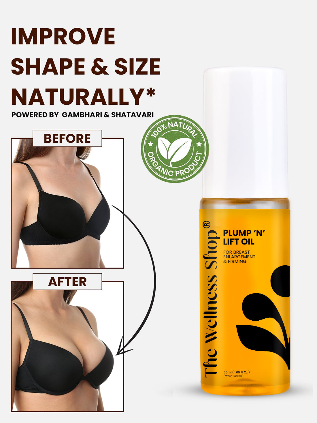 Plump 'n' Lift Tailam - For Breast Firming And Fuller (6 Weeks Ritual)