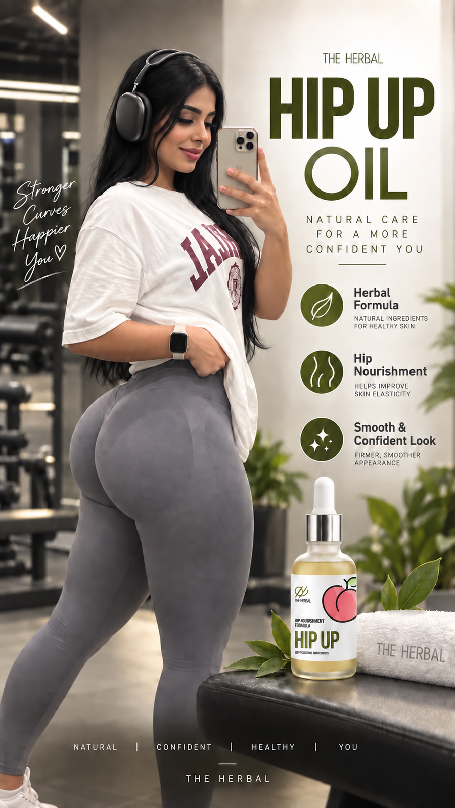 Hip Up Oil – Firming & Lifting Body Treatment