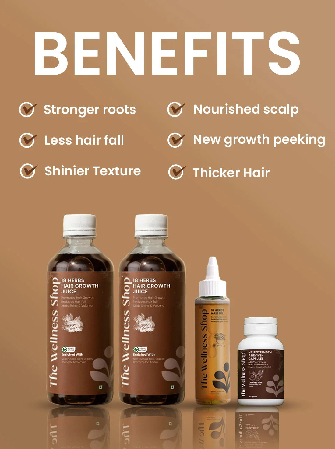 18 Herbs Complete Hair Regrowth